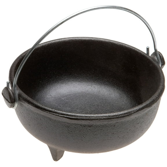 Old Mountain Pre Seasoned 10144 Ol' Iron Kettle, 6 Inch Diameter