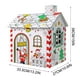 thumbnail image 3 of pstuiky Casita de juegos navideña LED para armar uno mismo, fácil de plegar para guardar, casa para colorear para niños, fortaleza, actividades familiares, colorear tus propias manualidades (6 ml), 3 of 9