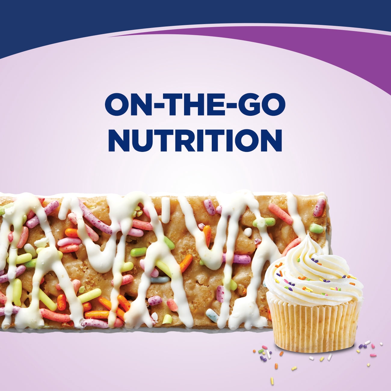 Ensure High Protein Bars, 20 Bars, On-the-Go Nutrition, 15g Protein for Muscles, Vanilla Cupcake