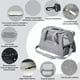 thumbnail image 3 of Mochila Transportadora para Gatos y Perros 43CM | Transpirable, Plegable y Ligera | Con Almohadilla y Correas | Múltiples Modos de Uso, Resistente y Transparente, 3 of 7