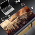 thumbnail image 3 of Alfombrilla de ratón XXL para teléfono con película Los juegos del hambre, para gamers, PC, ordenador, otaku, con borde de bloqueo, personalizada, para bricolaje, para portátil, escritorio, 3 of 5