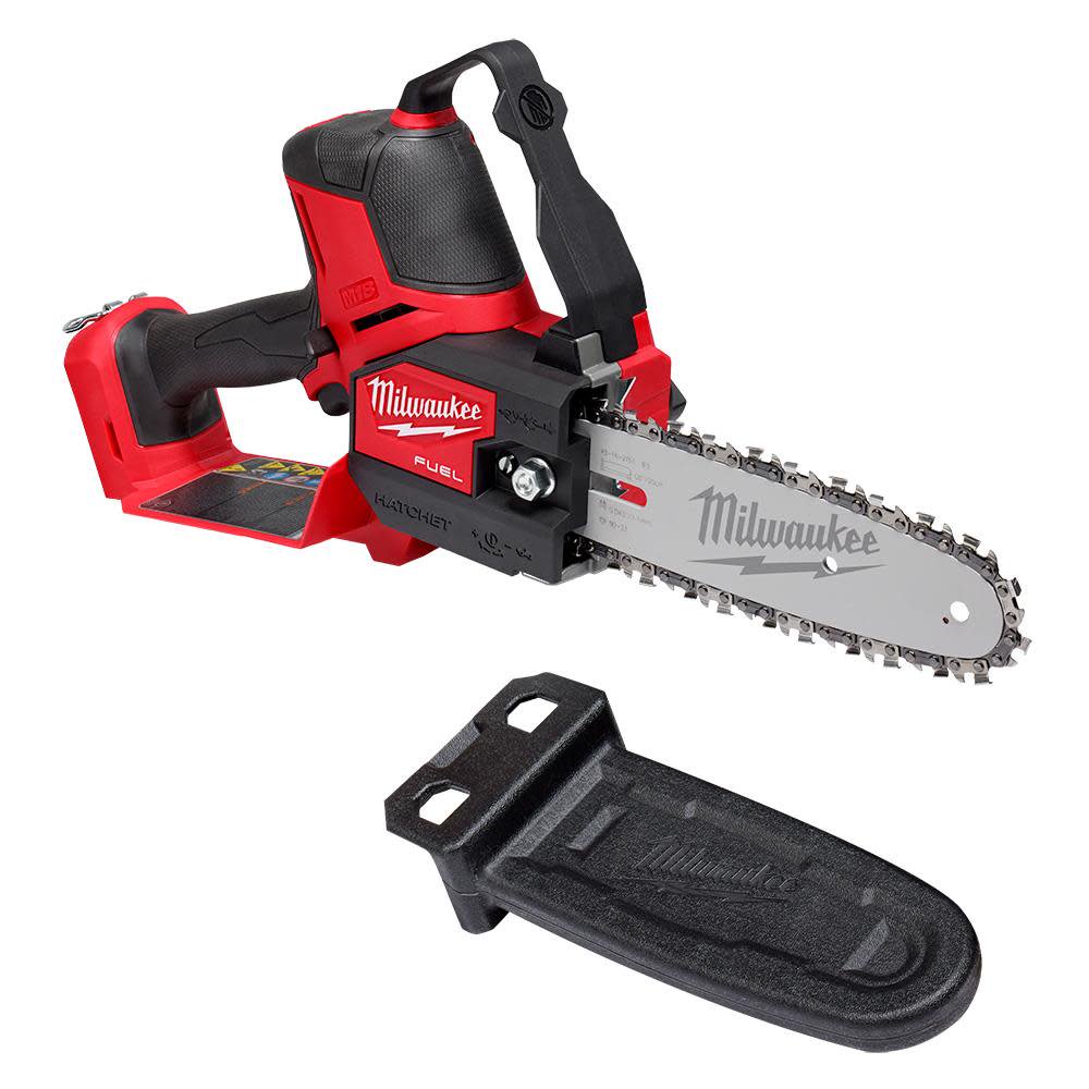 Milwaukee M18 FUEL Electric Tool Cordless 8 in. HATCHET Pruning Saw (Tool-Only) + Mazepoly Accessory