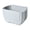 A, variant on A Wall Mounted Kitchen Waste Bin Foldable Trash Can With Silicone Mounting, Cabinet Door Installation For Food Prep, Office, And Car Storage, 9.84X6.69X5.91In