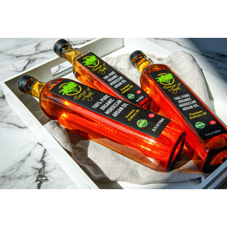Essence of Argan - Moroccan Organic Culinary Oil - Cooking, Salad