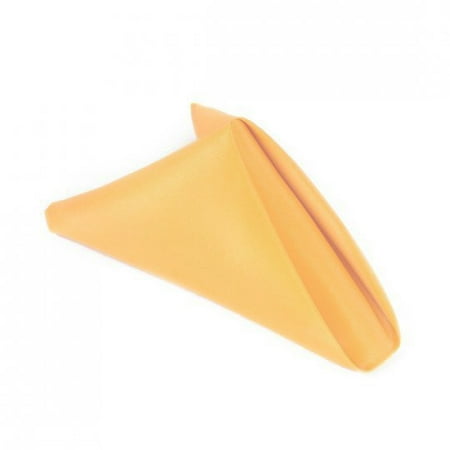 

5PK 17 in. Polyester Napkin Gold(1 Dozen)