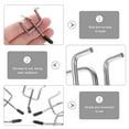 thumbnail image 3 of BESTYASH 20 Sets Metal Hooks for Pegboard Black for Organizing Workshops, 3 of 8