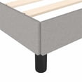 thumbnail image 2 of Bowery Hill Contemporary Twin XL Engineered Wood Bed Frame in Light Gray, 2 of 6