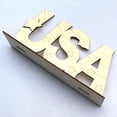 thumbnail image 4 of DIY LECTURAS EN INGLÉS USA Ornamentos de artesanía sólida Increíble Diseño de tema único en julio 4ª base y tarjeta Inserción Colgante 2 Conjuntos Advancent HA012158-03, 4 of 7