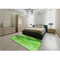 thumbnail image 4 of Ahgly Company Indoor Square Patterned Emerald Green Area Rugs, 8' Square, 4 of 6