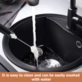 thumbnail image 4 of Muyoka Espumador de leche de mano Fabricante de espuma de leche eléctrico Potente espumador de leche con tres velocidades giratorias Batidor de leche multipropósito para jugos de frutas con alcohol de Muyoka Hogar, 4 of 7