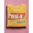 thumbnail image 3 of Bsa The Most Popular Motorcycle Sweatshirt Women -BSA Designs, Female 3X-Large, 3 of 4