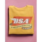 Bsa The Most Popular Motorcycle Sweatshirt Women -BSA Designs, Female Medium