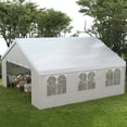 thumbnail image 2 of Outsunny 19.5' x 19' Party Tent, UV Protective, with 2 Doors and 6 Windows, 2 of 10