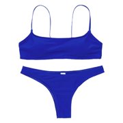 Aellinatey Bikinis Sexy Women Swimsuit Push Up Brazilian Bikini Shoulder Straps Swimwear