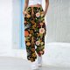 thumbnail image 2 of Pantalones de pierna ancha sueltos de cintura alta ajustados deportivos casuales de moda para mujer de Halloween Fridja alkflakhf35096, 2 of 5