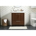 thumbnail image 6 of 30 inch single bathroom vanity in Walnut, 6 of 8