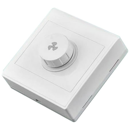 

LIANXUE User Friendly Ceiling Fan Control Panel 86 Type Ceiling Fan Adjustment Stepless/Gear Change Speed Controller Switches