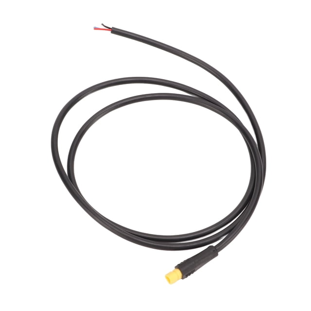 3 Pin Male Electric Bike Extension Cable, Electric Bike Extension Cable Simple Operation For Lithium Battery Modification