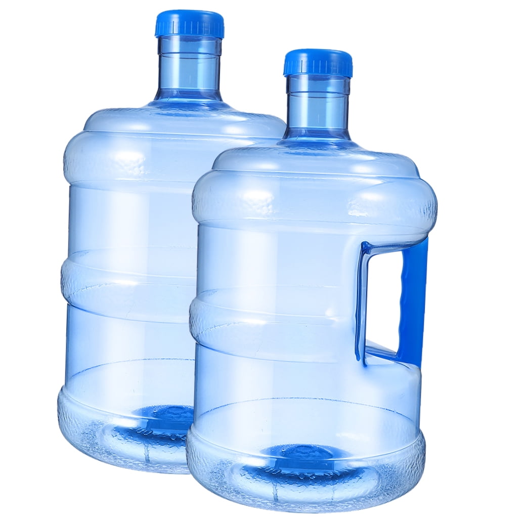 2Pcs Camping Water Bucket Mineral Water Bottle Jug Container Camping Hiking Water Container