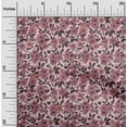 thumbnail image 2 of oneOone Cotton Silk Dusty Rose Fabric Floral Retro Sewing Craft Projects Fabric Prints By Yard 42 Inch Wide, 2 of 5