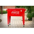 thumbnail image 3 of Leigh Country CP 98121 Coca-Cola Metal 80 Qt. Outdoor Patio Cooler - Red, 3 of 6