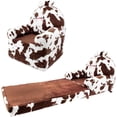 thumbnail image 4 of Soft Landing Elite Premium Character Sofa Seat & Transformable Fold-Out Lounger with Carrying Handle - Horse, 4 of 9