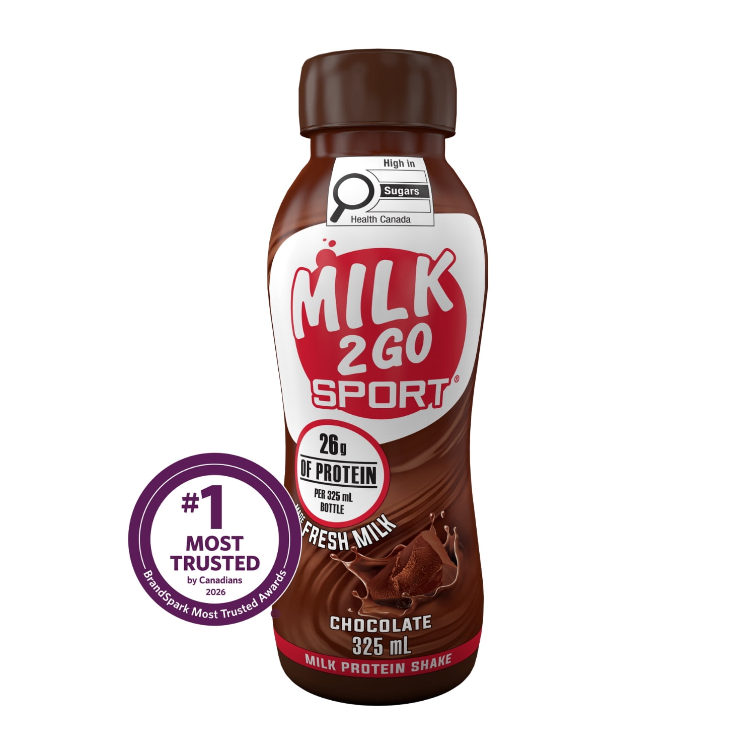 Milk2Go Sport Chocolate Milk Protein Shake