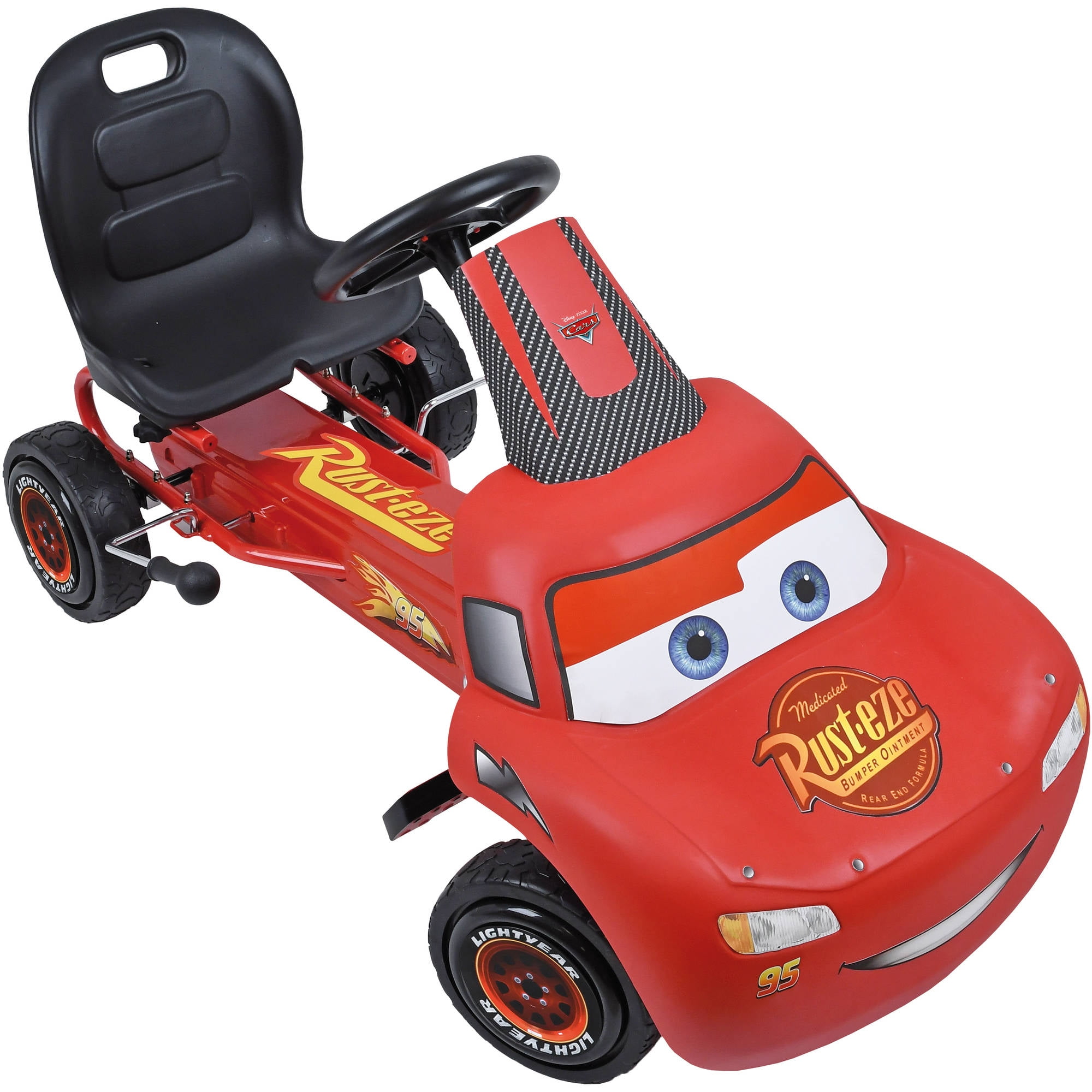 lightning mcqueen go kart