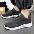 thumbnail image 2 of Men's Soft Sole Lightweight Running Shoes Breathable Sneakers Solid Color Men's Casual Shoes Men'S Shoe, 2 of 8