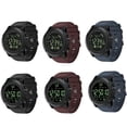 thumbnail image 2 of Bluetooth deportes IP68 impermeable contador de pasos pulsera ajustable saludable reloj digital pulsera inteligente sidaley DZ5662-01B, 2 of 2