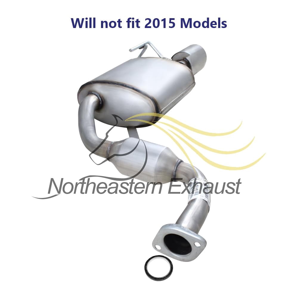 Stainless Steel Pair of Rear Exhaust Mufflers for 1996–2019 Nissan Maxima 3.5L – Direct Fit