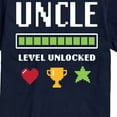 thumbnail image 3 of Instant Message - Uncle Level Unlocked - Men's Short Sleeve Graphic T-Shirt, 3 of 6