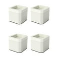 thumbnail image 1 of Furniture Bed Riser Shock-Absorbing Strong Load-Bearing Wear-Resistant Furniture Lifter Couch Lifters Bed Riser for Sofa Desk Beige Square, 1 of 7