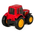 thumbnail image 2 of Master Toy Red and Yellow 4 Inch Die Cast Metal Farm Tractor with Pull Back Action, 2 of 2