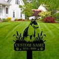 thumbnail image 3 of Handmadetneonsign Bull Terrier Dog Memorial Metal With Stake, Bull Terrier Metal Name Sign Stake, Dog Metal Stake Decor 45191, 3 of 5
