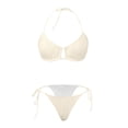 thumbnail image 4 of MKLEKYY Trajes De Baño Mujer Control Abdomen Women'S Fashion Sexy Swimsuit Bikini Cute Girl Style Backless Sexy Underwear, 4 of 6