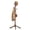 BROWN, variant on HABUTWAY 69" Coat Rack Stand Wooden Tree - Sturdy & Adjustable Freestanding Coat Hanger for Entryway, Bedroom, or Office