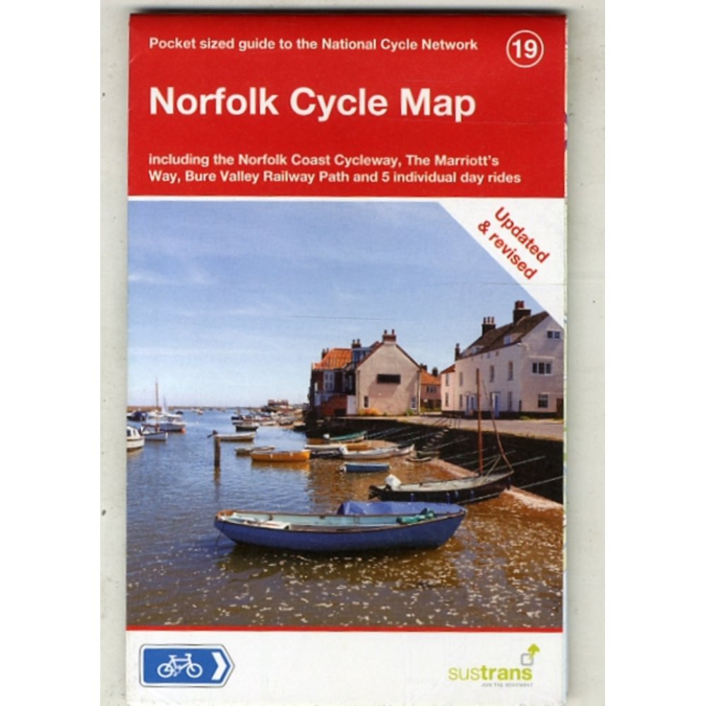 Norfolk Cycle Map Including the Norfolk Coast Cycleway Norwich