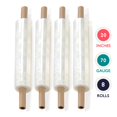 thumbnail image 2 of Packagezoom Pellicule Extensible 20 Pouces X 1000 Pieds avec Poignée Film Extensible Transparent 8 Rouleaux, 2 of 4