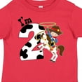thumbnail image 4 of Inktastic I'm Two-cowboy Riding Horse Birthday Boys Toddler T-Shirt, 4 of 5