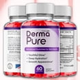 thumbnail image 3 of Derma Pure Advanced Formula ACV Gummies Supplement to Support Healthy Skin DermaPure 60 Gummies, 3 of 8