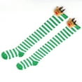 thumbnail image 6 of Kayannuo Womens Socks Women Christmas Long Tube Knee Socks Striped Garter Cute Accessories Christmas Party, 6 of 6