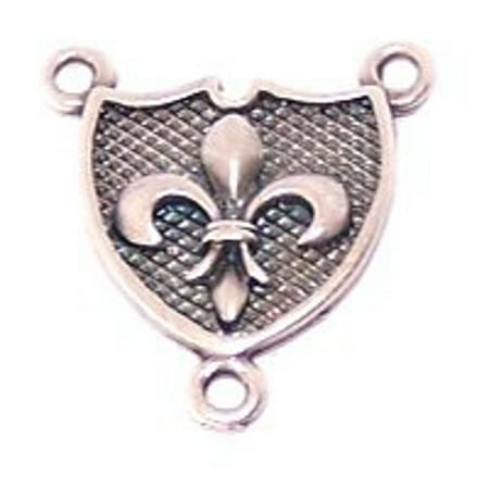 - Scout emblem or symbol Center - Pewter Rosary triangle (2 cm - 0.8 inches)