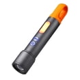thumbnail image 4 of Linterna recargable USB, linterna LED con zoom y luz lateral COB, foco para exteriores., 4 of 5