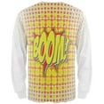 thumbnail image 2 of Comicbook Boom Pow All Over Adult Long Sleeve T-Shirt - Large, 2 of 2