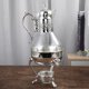 thumbnail image 1 of Tetera de cristal ligera de lujo con Base para r café, servir té, cafetera extraíble para té de frutas, Espresso, fiesta doméstica, té fragante Plata Soledad Tetera De Café, 1 of 10