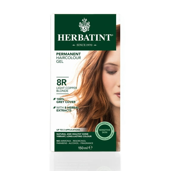 Herbatint 8R Light Copper Blonde Hair Dye 150ml