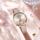 thumbnail image 3 of Mirar Reloj de cuarzo para mujer Reloj de pulsera analógico de moda femenina 3ATM Reloj impermeable para mujer con correa de cuero 1 1, 3 of 5