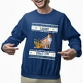 thumbnail image 2 of Christmas Sweatshirt, Light That Up! Funny Laser Cat Hanukkah Sweatshirt, Witty Feline Menorah Sweatshirt, Unique Gift for Cat Lovers & Hanukkah, 2 of 5