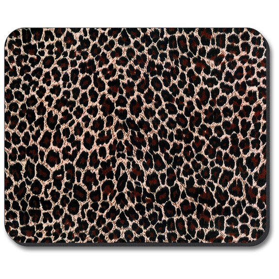 Art Plates Mouse Pad - Leopard Print